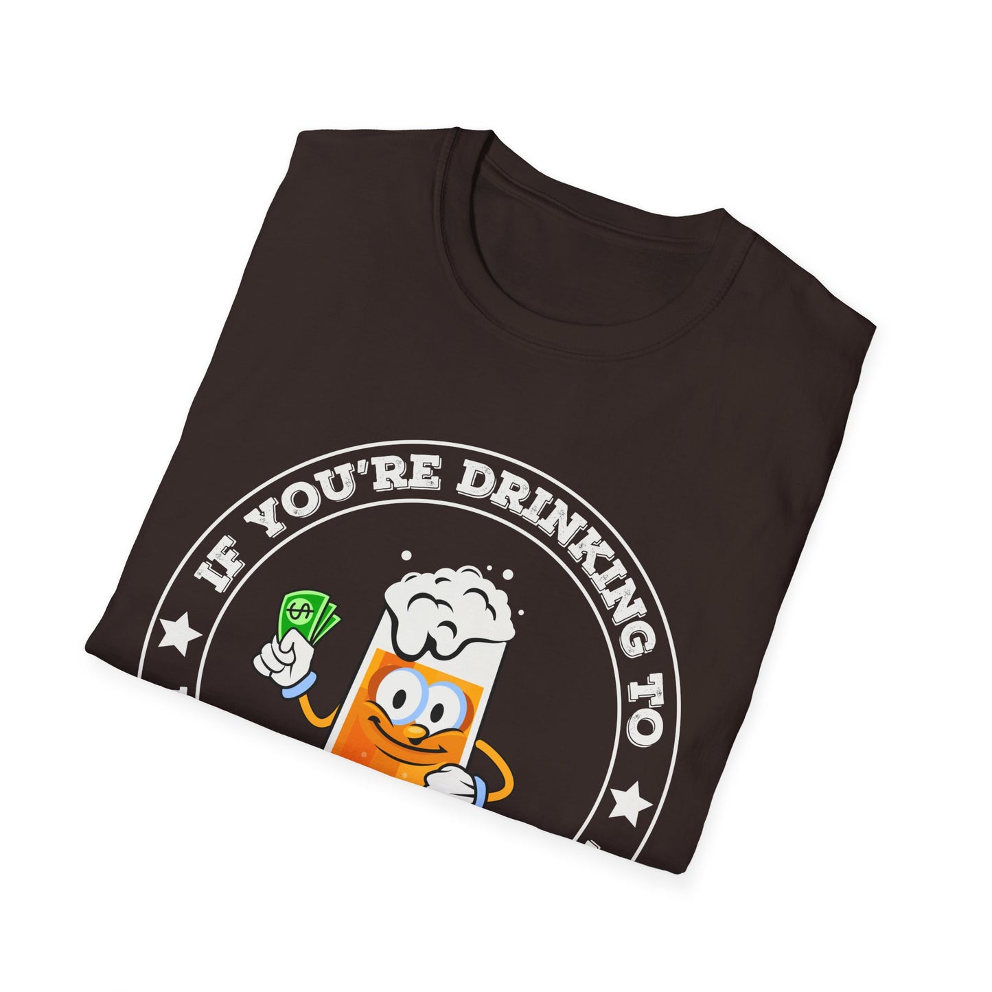 "If you're drinking to forget, pay me first" Men's Bartender Softstyle T-Shirt