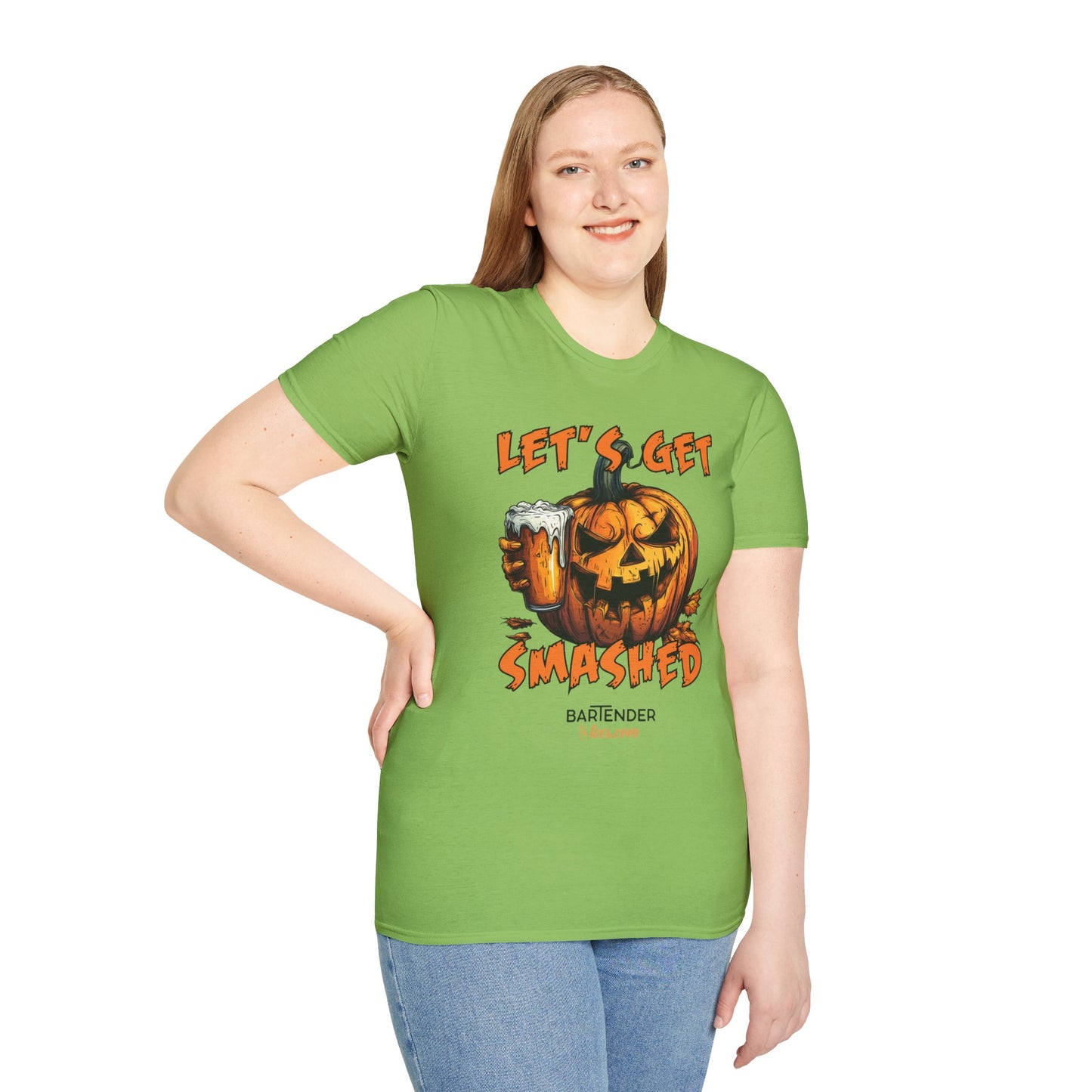 “Let’s Get Smashed” v2 Halloween Bartender Tee