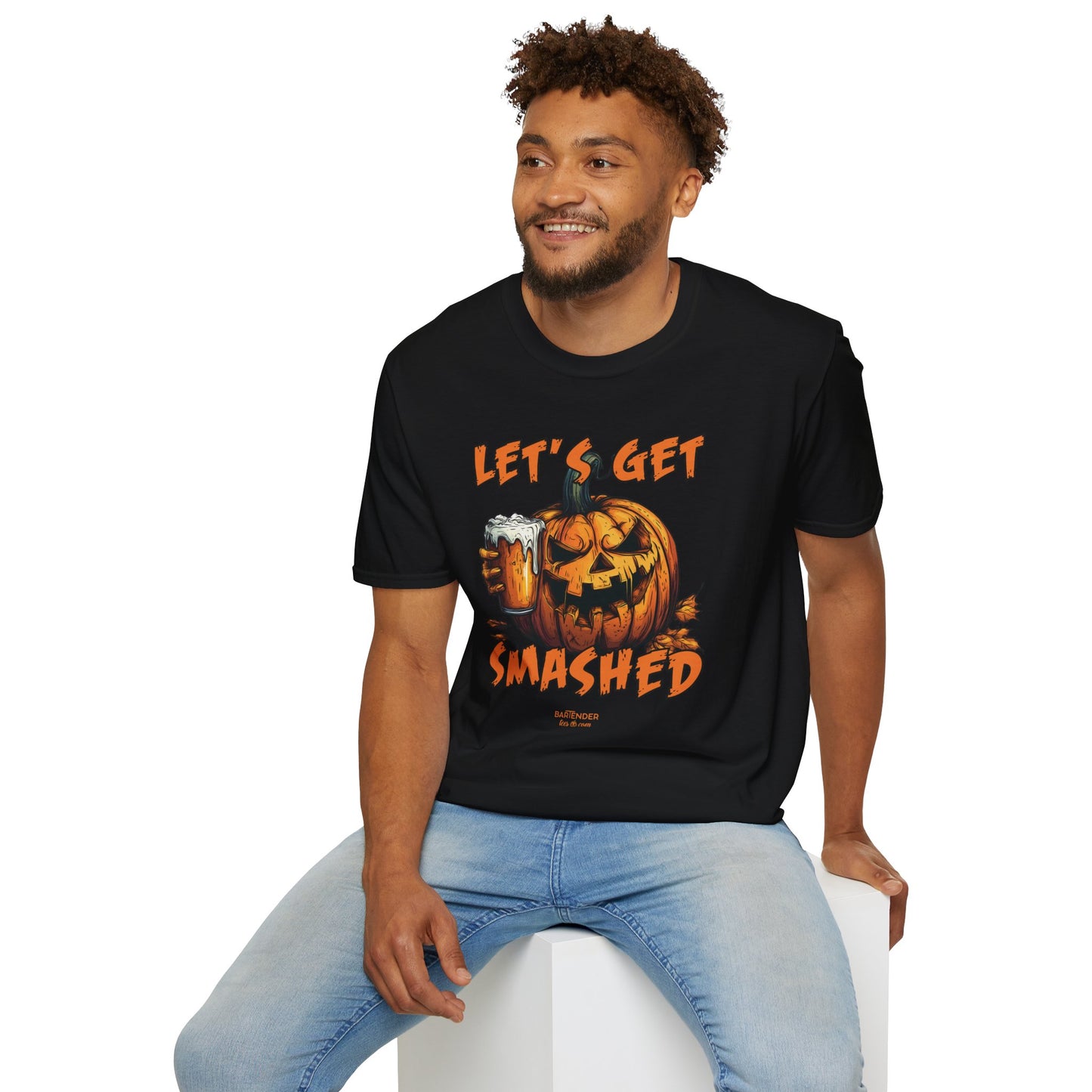 “Let’s Get Smashed” v2 Halloween Softstyle T-Shirt