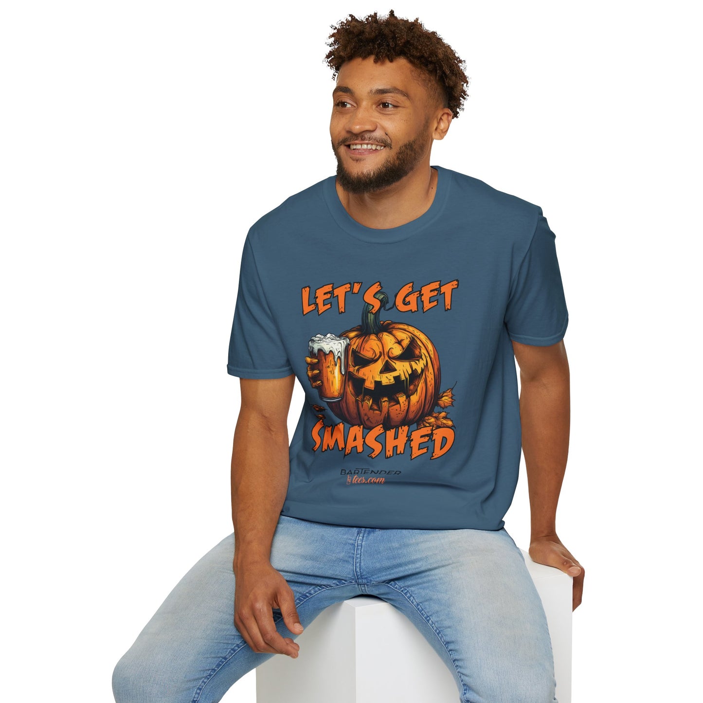 “Let’s Get Smashed” v2 Halloween Bartender Tee