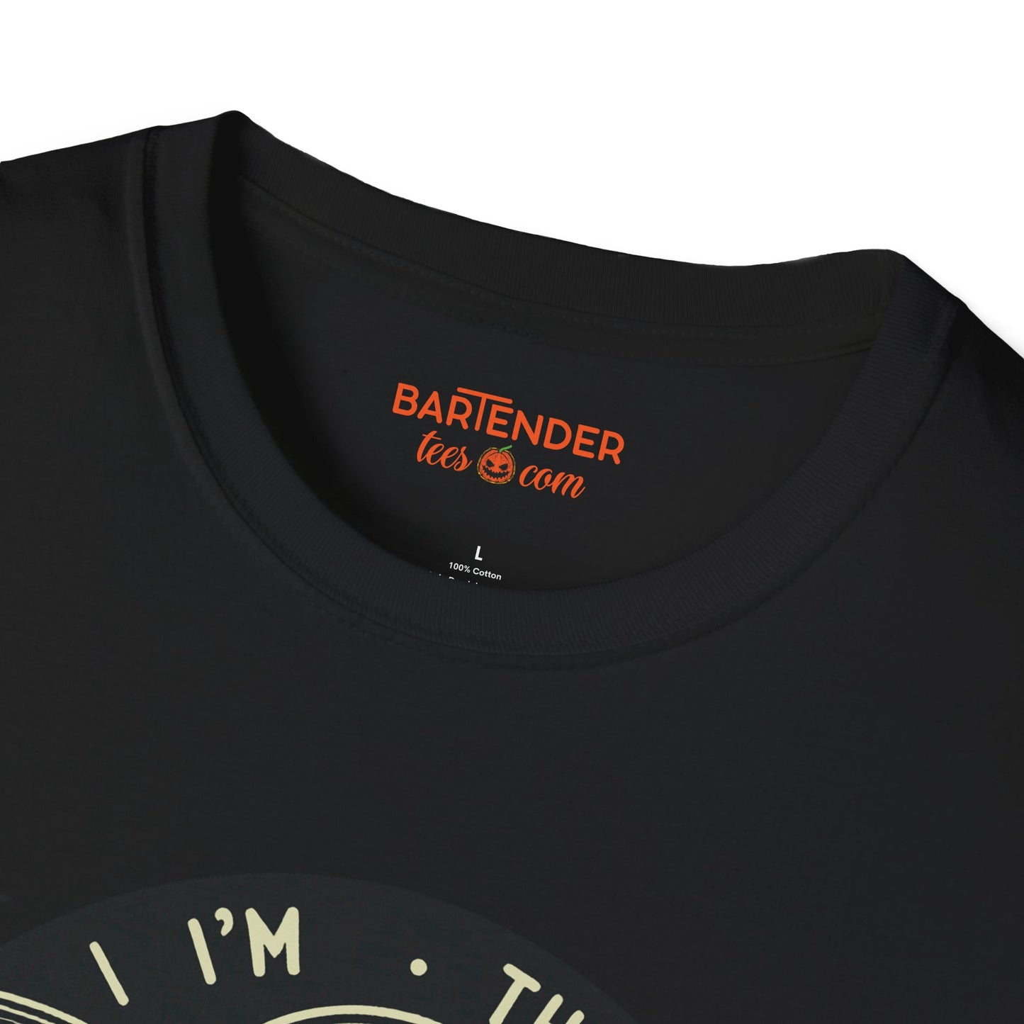 "I'm The Boo Tender" Halloween Bartender Softstyle T-Shirt