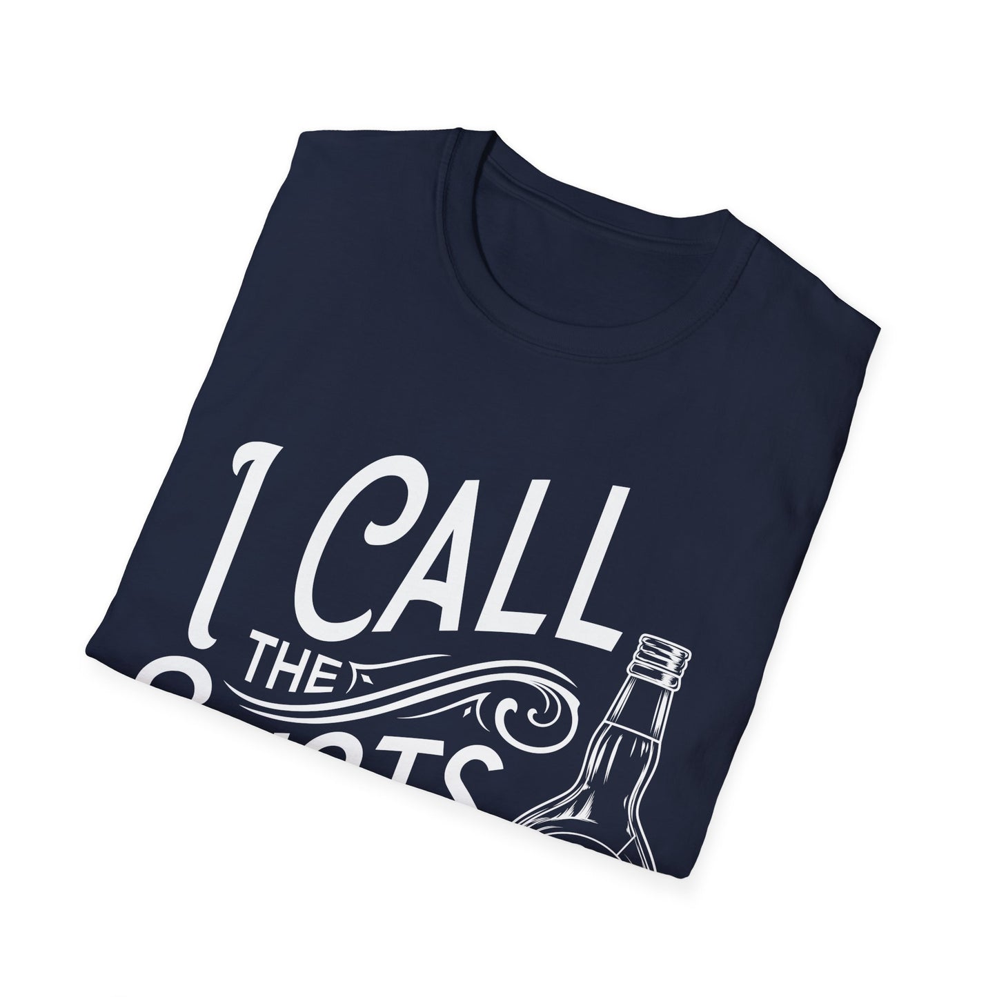 "I Call the Shots" Men's Bartender Softstyle T-Shirt