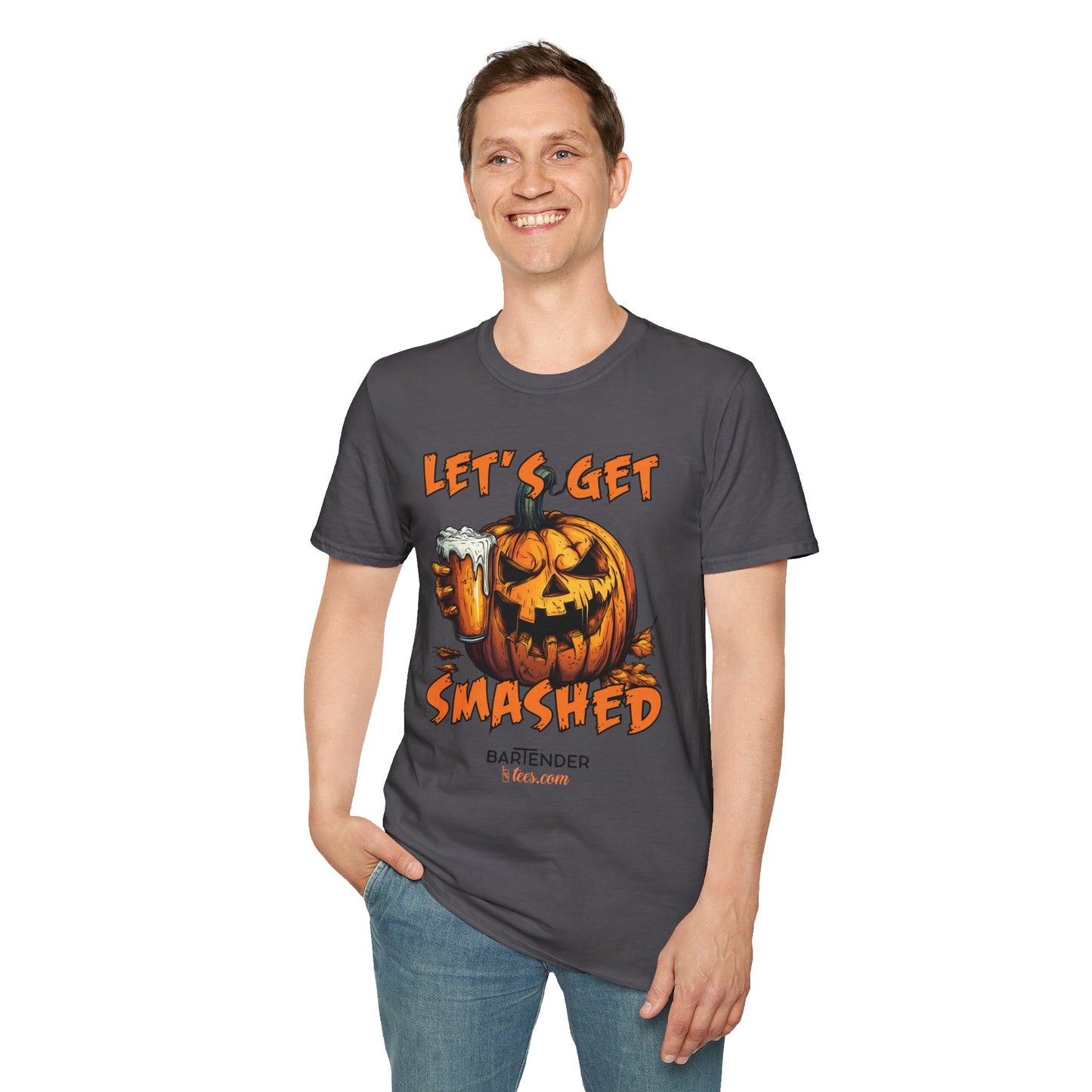“Let’s Get Smashed” v2 Halloween Bartender Tee