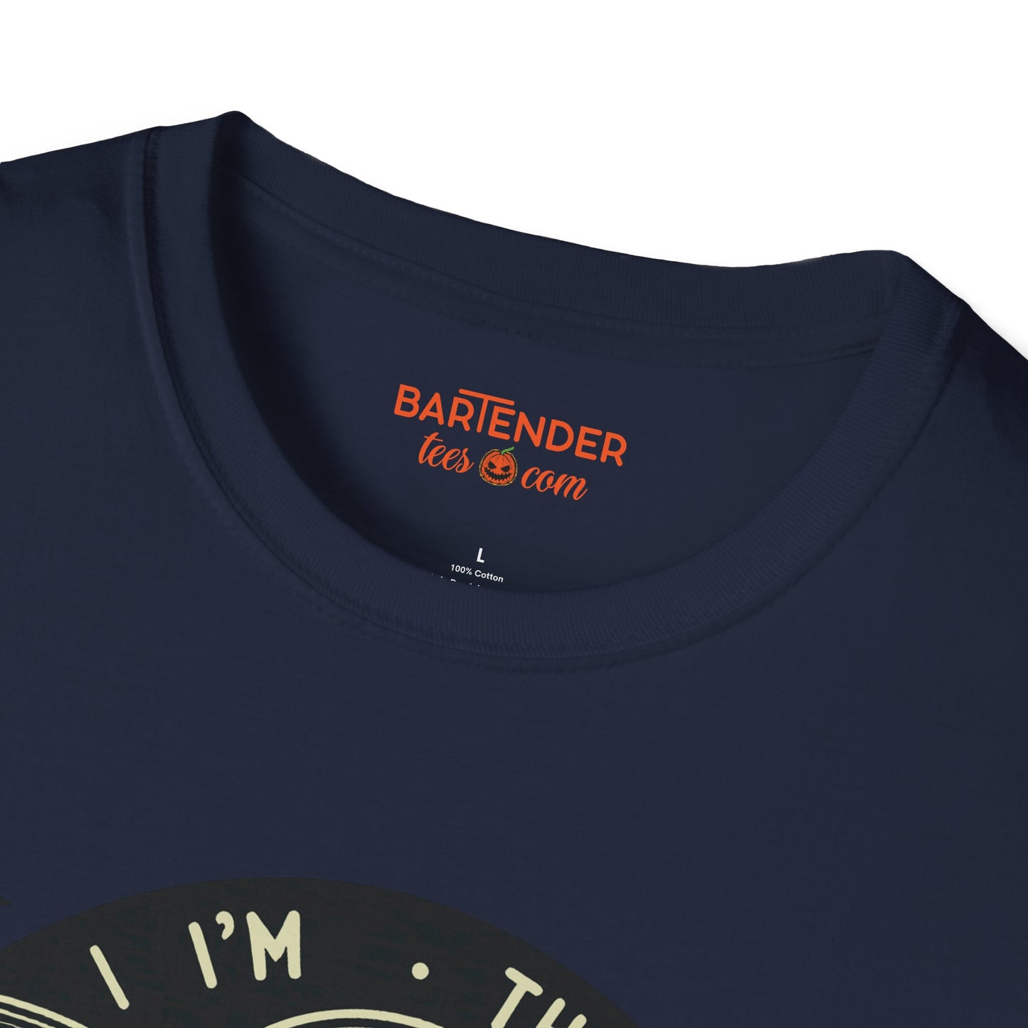 "I'm The Boo Tender" Halloween Bartender Softstyle T-Shirt