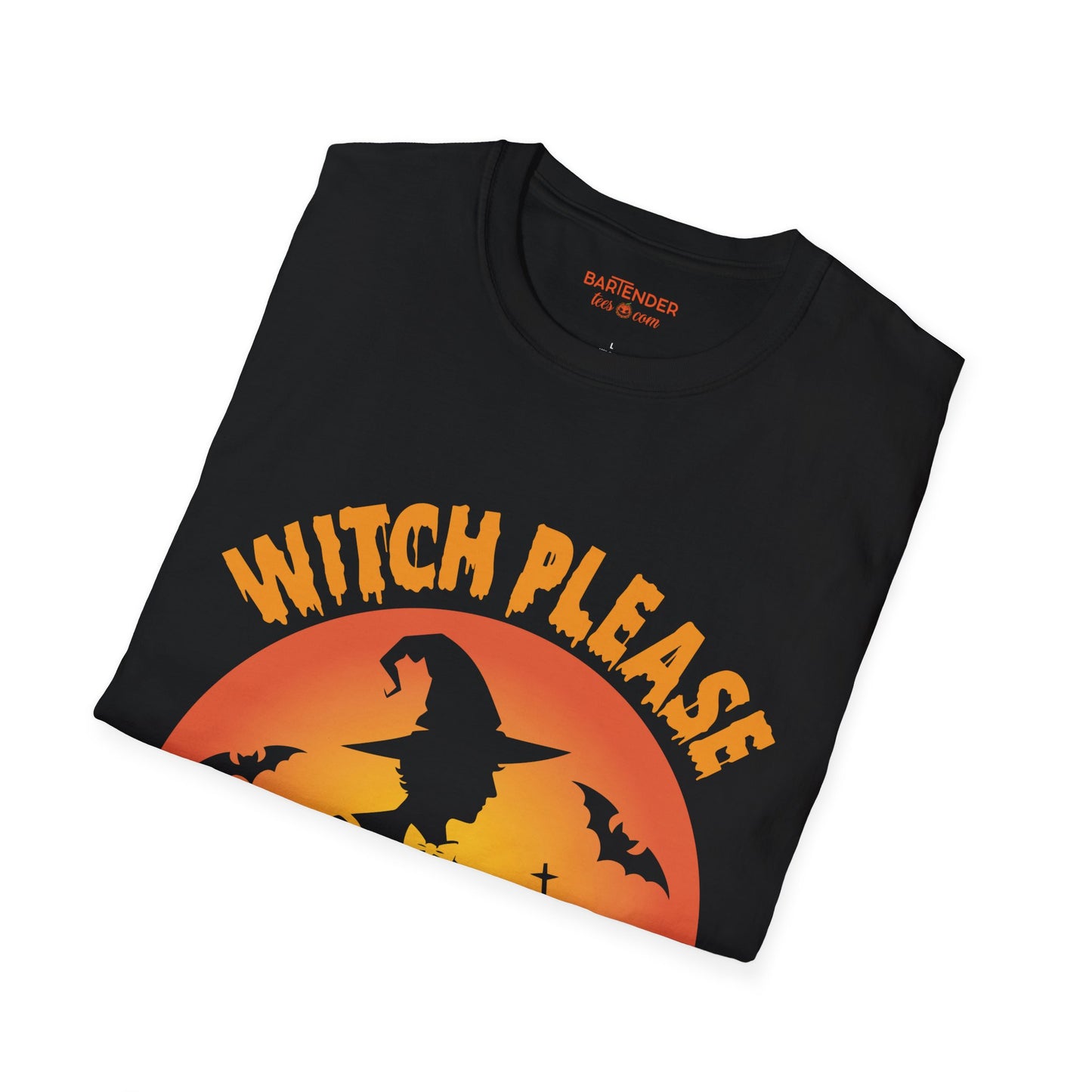 "Witch Please I Mix Magic" Halloween Bartender Softstyle T-Shirt