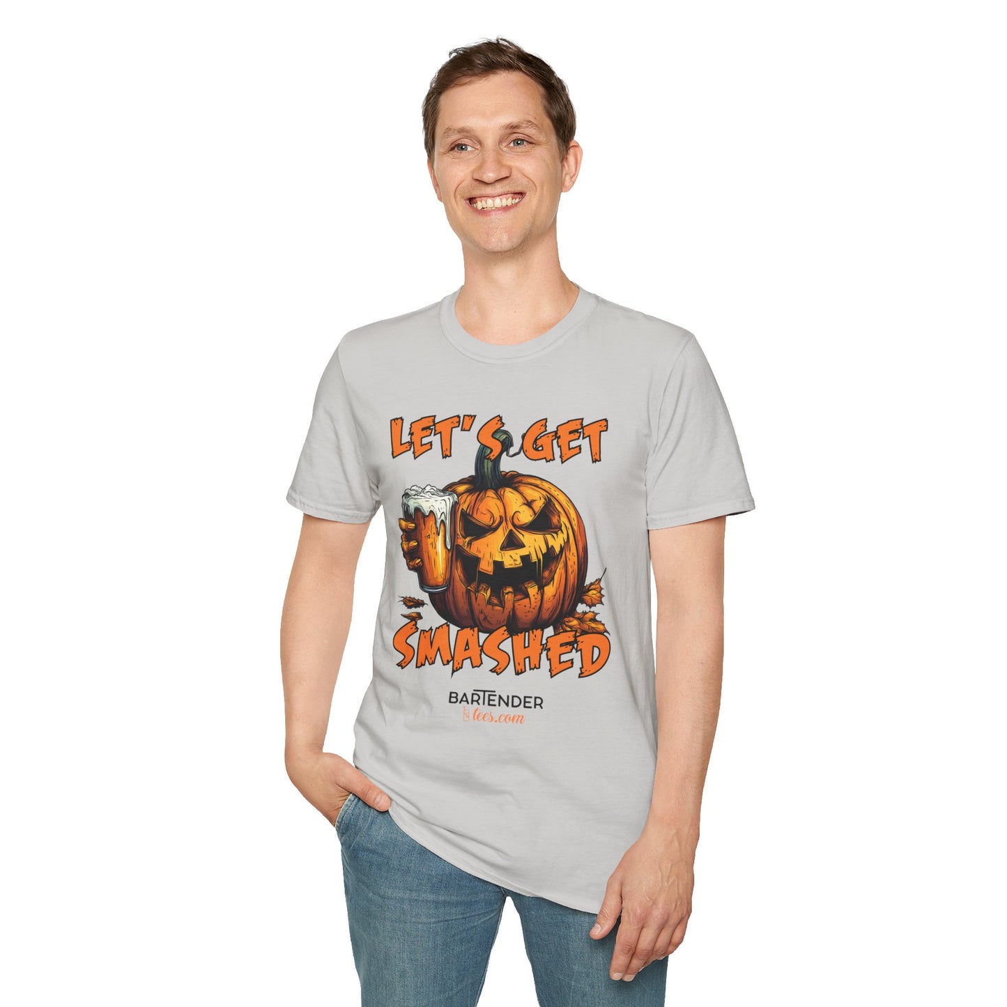 “Let’s Get Smashed” v2 Halloween Bartender Tee