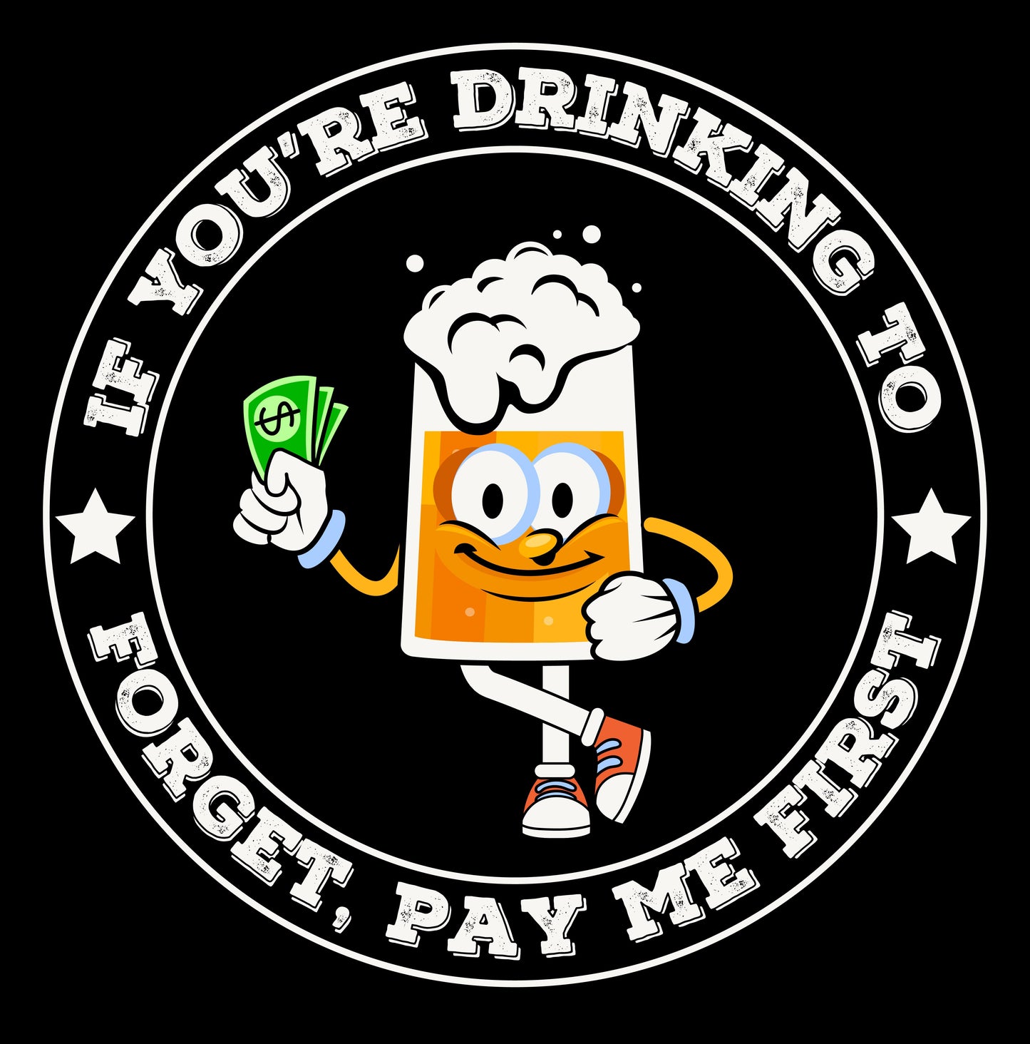"If You're Drinking to Forget, Pay Me First" Women's Bartender Tank