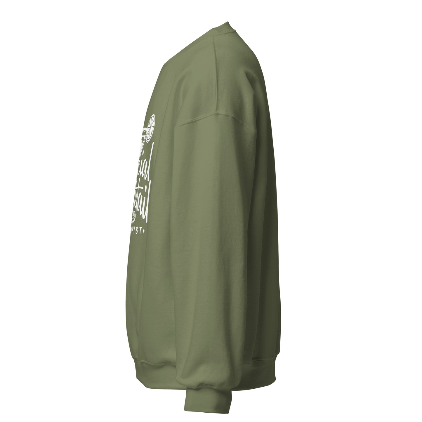 "Official Cocktail Therapist" Bartender Sweatshirt