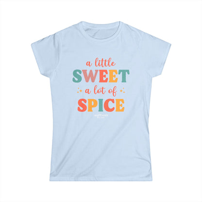 "A Little Sweet a Lot of Spice" Women's Bartender Tee