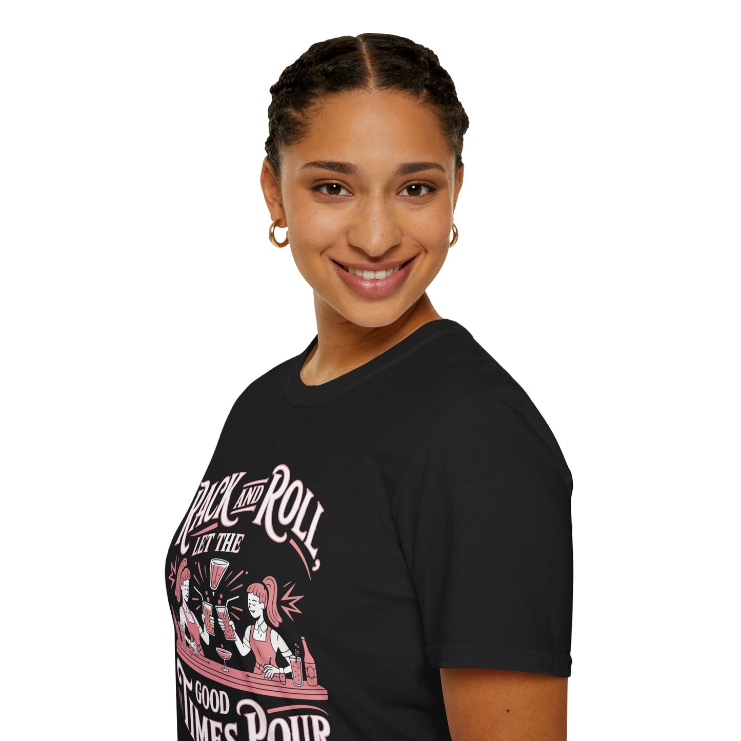 "Rack and Roll, Let the Good Times Pour" Softstyle T-Shirt