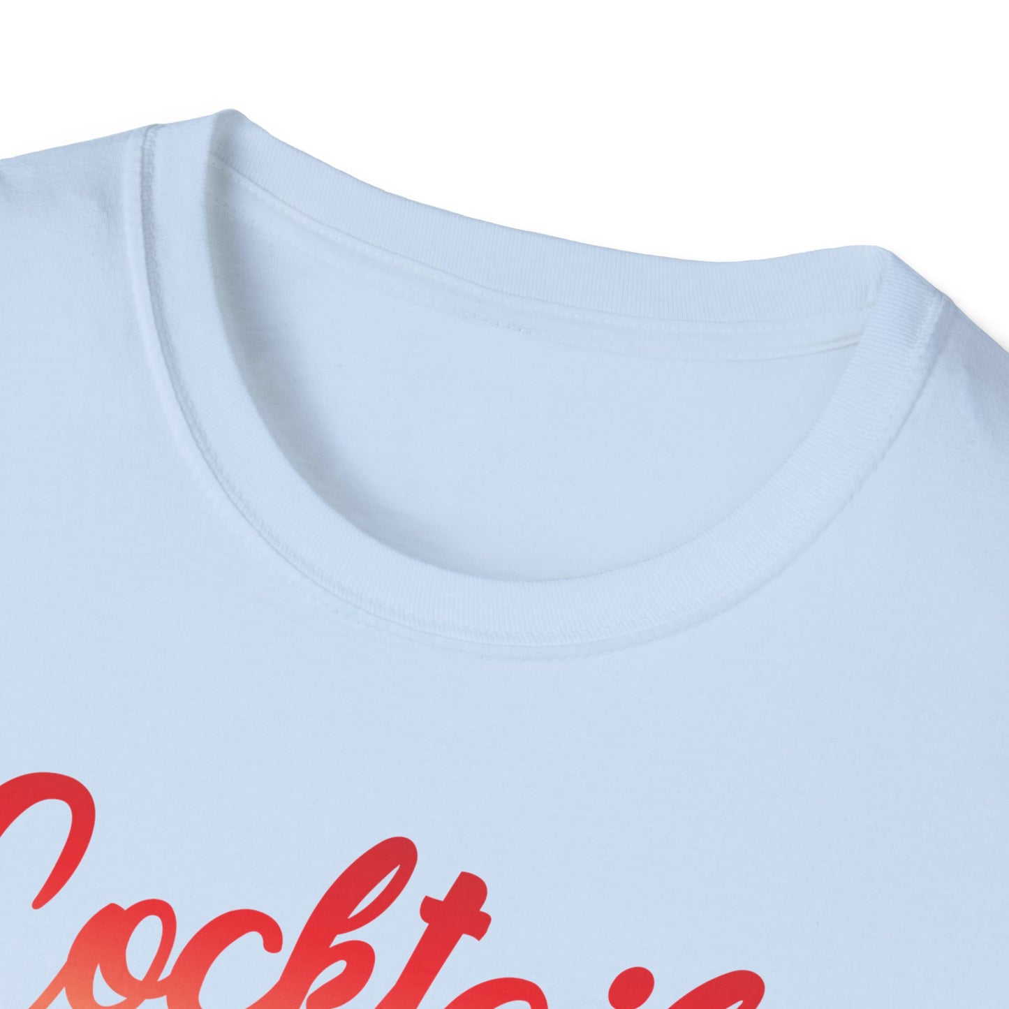 "Cocktails with a Twist of Temptation" Bartender T-shirt