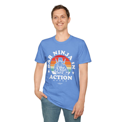 "Bar Ninja in Action" Men's Bartender Tee