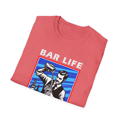 "Bar Life Where my Pour Choices Shine" Men's Bartender Tee