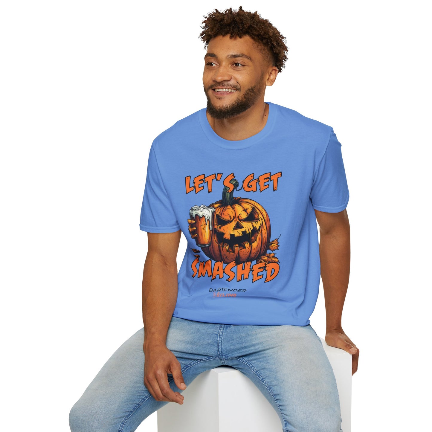 “Let’s Get Smashed”  v2 Halloween Bartender Tee