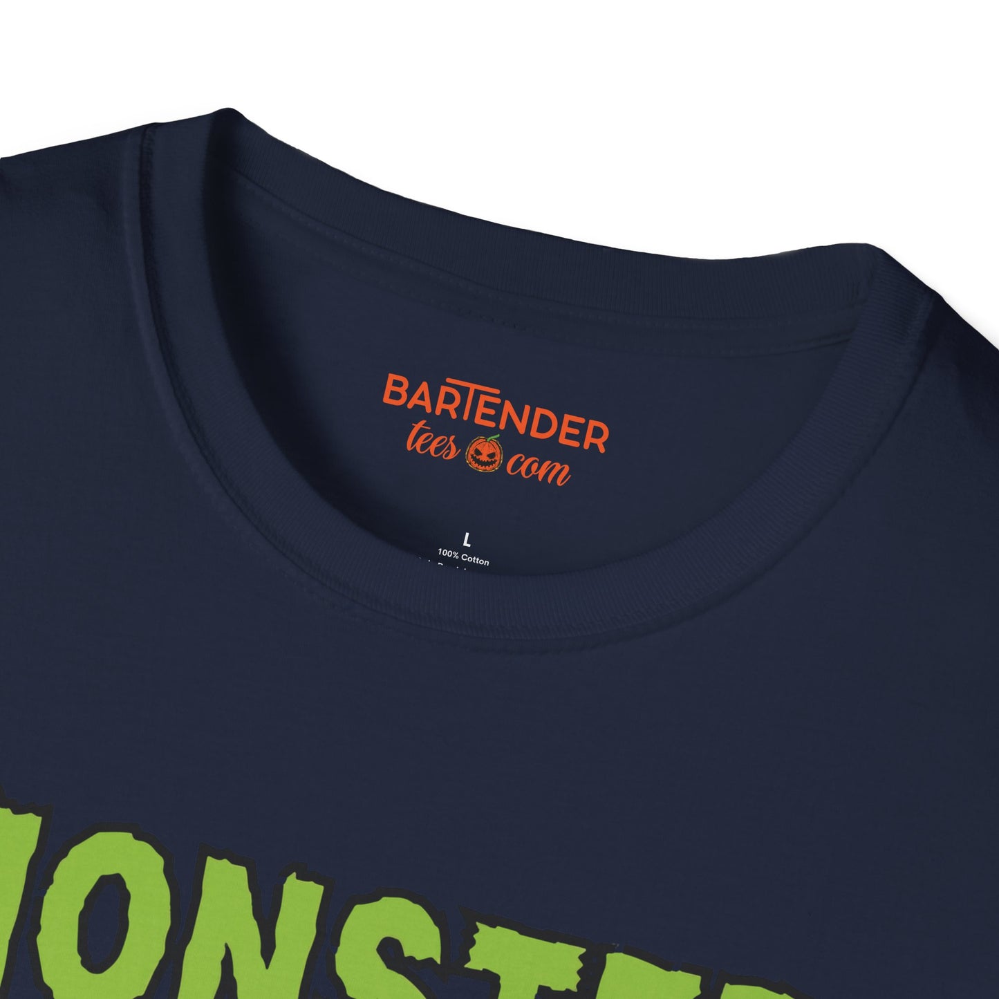 "Monster Mash Mixologist" Halloween Bartender Softstyle T-Shirt