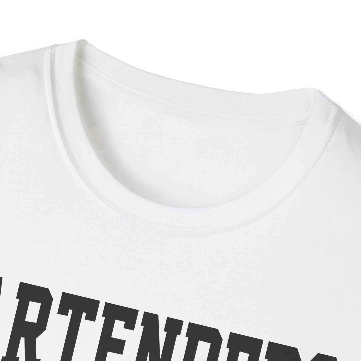 "Bartenders do it Behind the Bar" Men's Bartender Tee