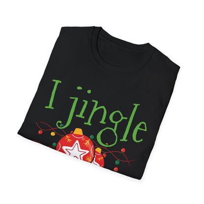 "I Jingle Your Bells, You Tip Me Well" Unisex Softstyle T-Shirt