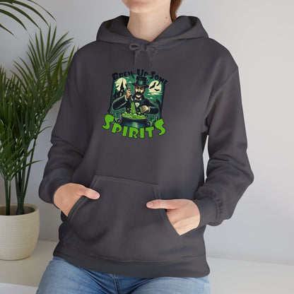 "Brew Up Some Spirits" Halloween Bartender Hoodie