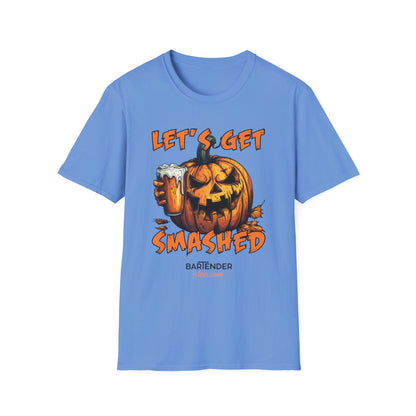 “Let’s Get Smashed”  v2 Halloween Bartender Tee