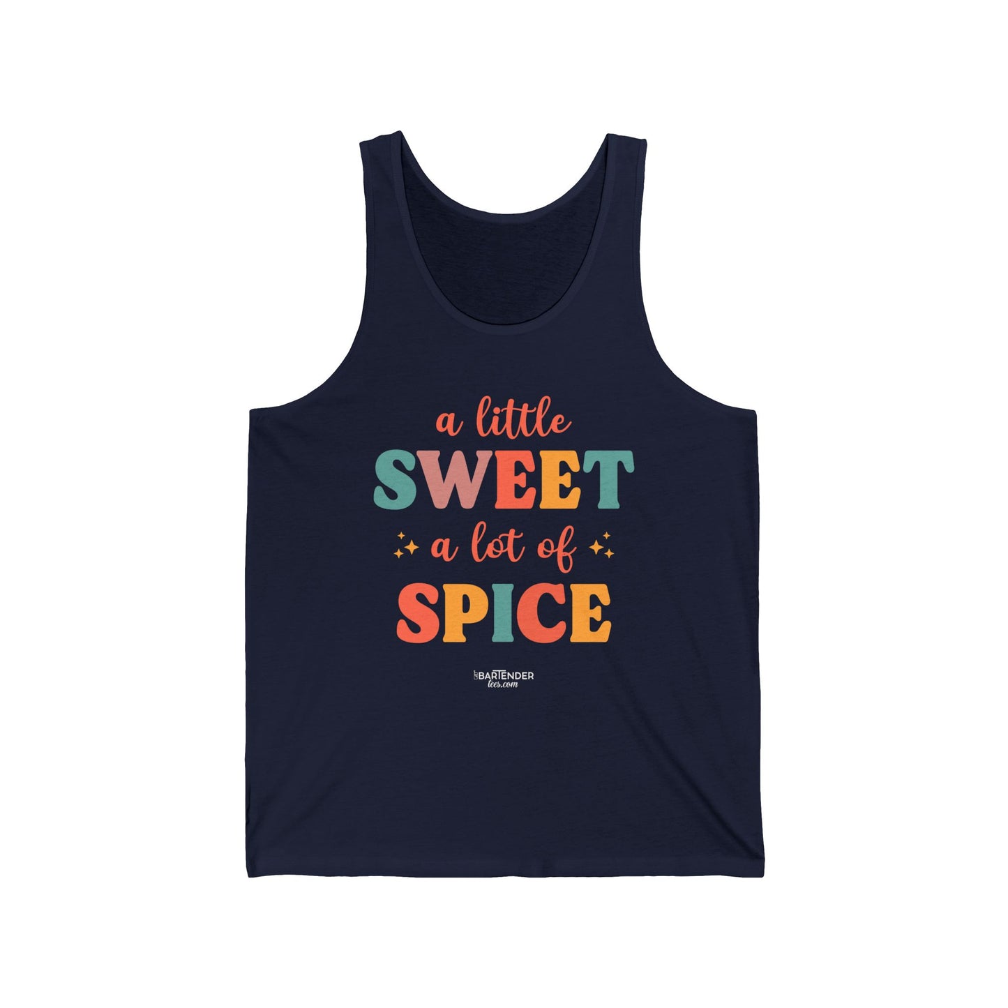 "A Little Sweet a Lot of Spice" Men’s Bartender Tank