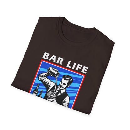 "Bar Life Where my Pour Choices Shine" Men's Bartender Tee