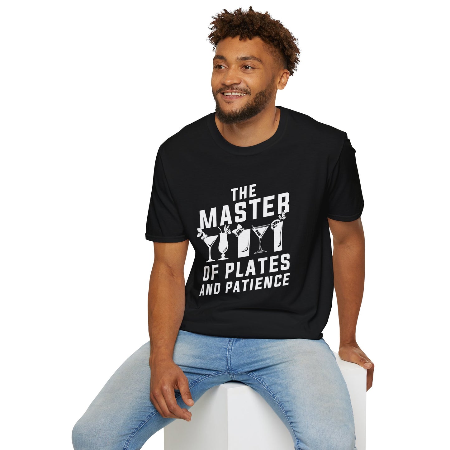 "Master of Plates and Patience" Unisex Softstyle T-Shirt