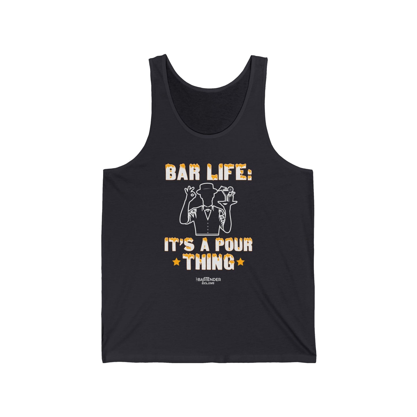 "Bar Life its a pour thing" Men’s Bartender Tank Top