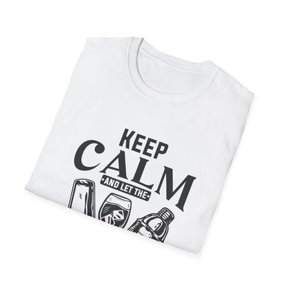 "Keep Calm and Let the Server Handle It" Unisex Softstyle T-Shirt