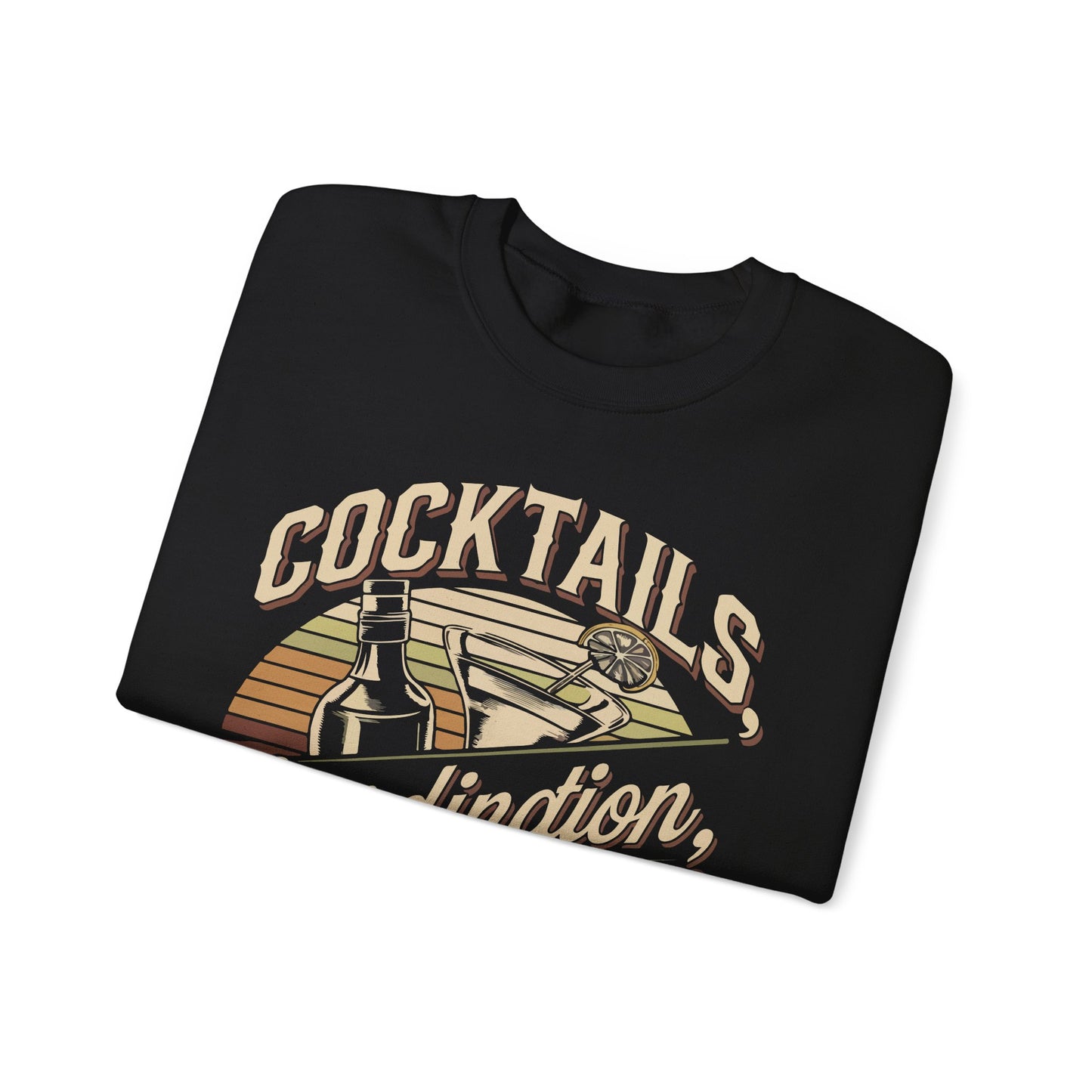 "Cocktails coordination and control" Bartender Sweatshirt