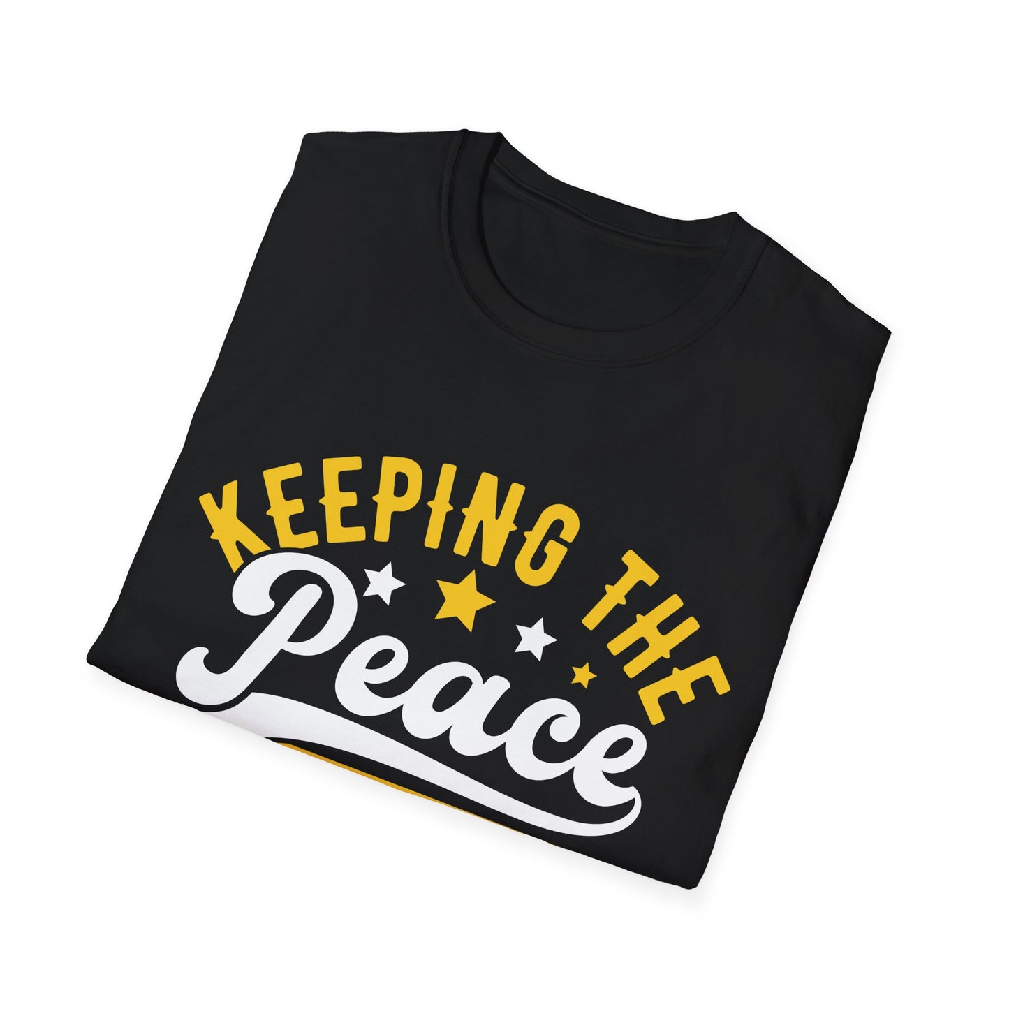 "Keeping the Peace One Night at a Time" Softstyle T-Shirt