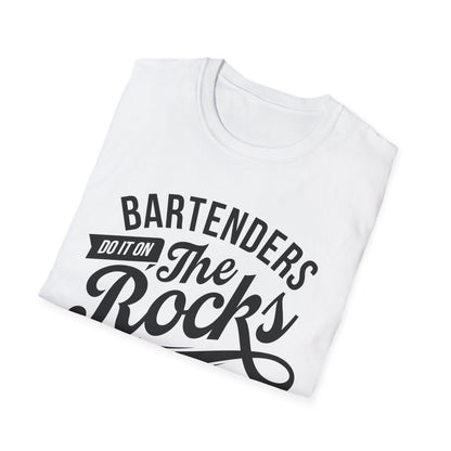 "Bartenders do it on the Rocks" Men's Bartender Tee