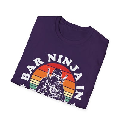 "Bar Ninja in Action" Men's Bartender Tee