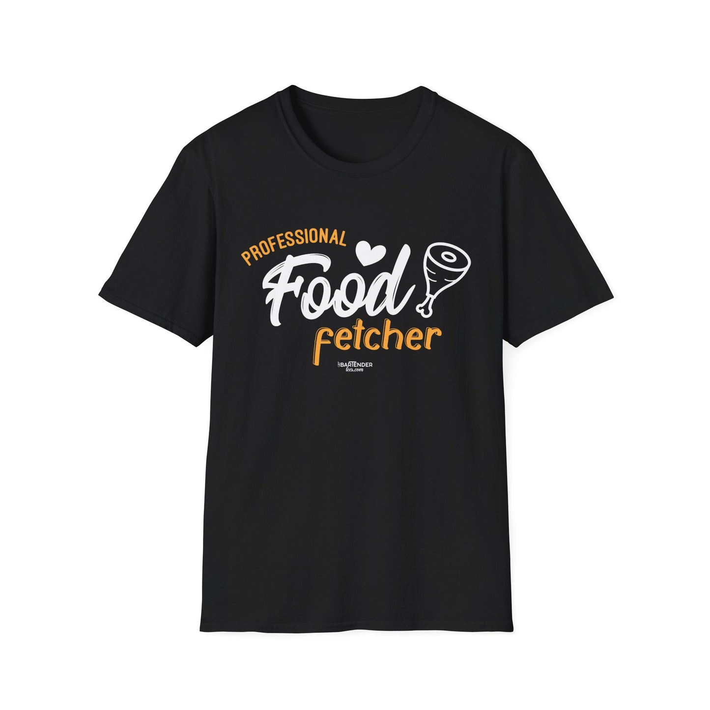 "Professional Food Fetcher" Unisex Softstyle T-Shirt