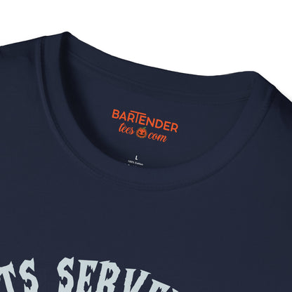 "Spirits Served Here" Halloween Bartender Softstyle T-Shirt