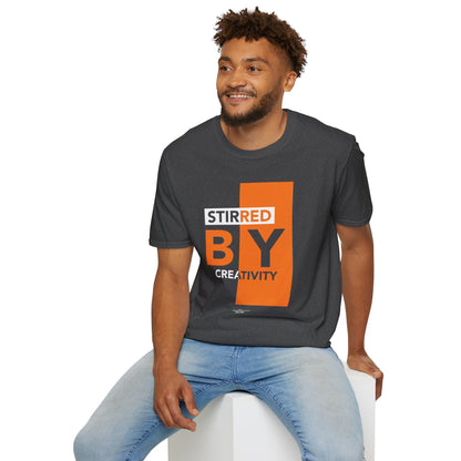 "Stirred by Creativity" Men's Bartender Tee