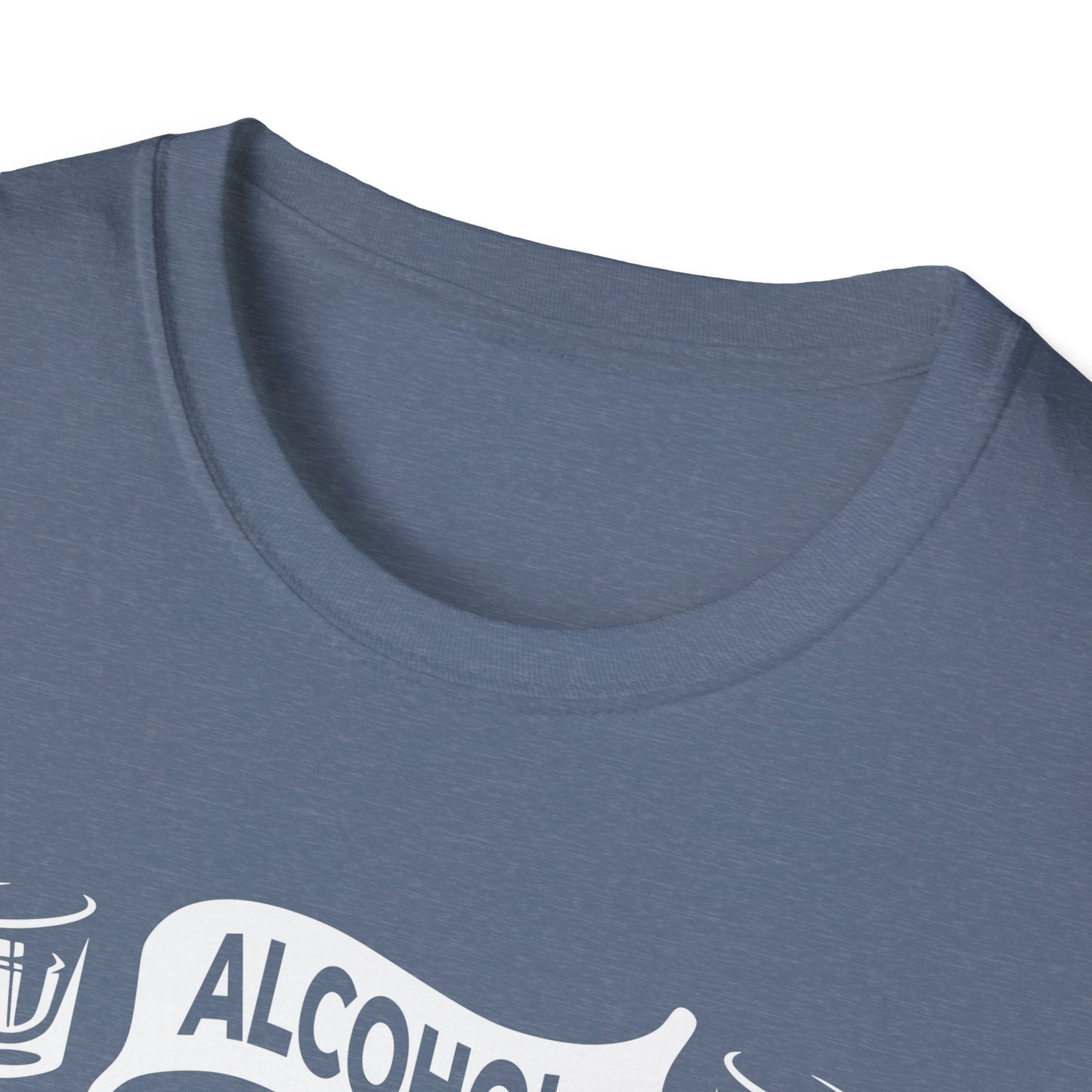 "Alcohol Because No Great Story Started with Salad" Men's Bartender Tee