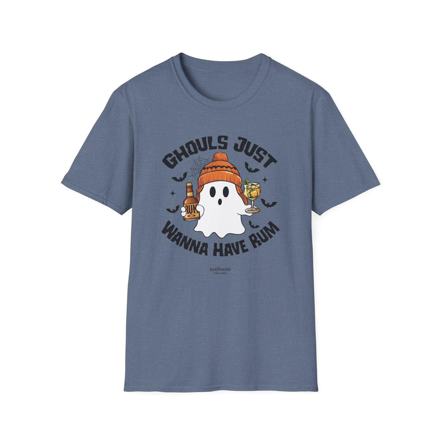 "Ghouls Just Wanna Have Rum" Softstyle Unisex Halloween T-Shirt