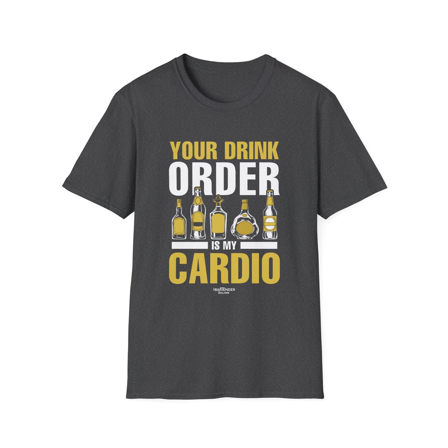 "Your Drink Order is my Cardio" Men's Bartender Tee