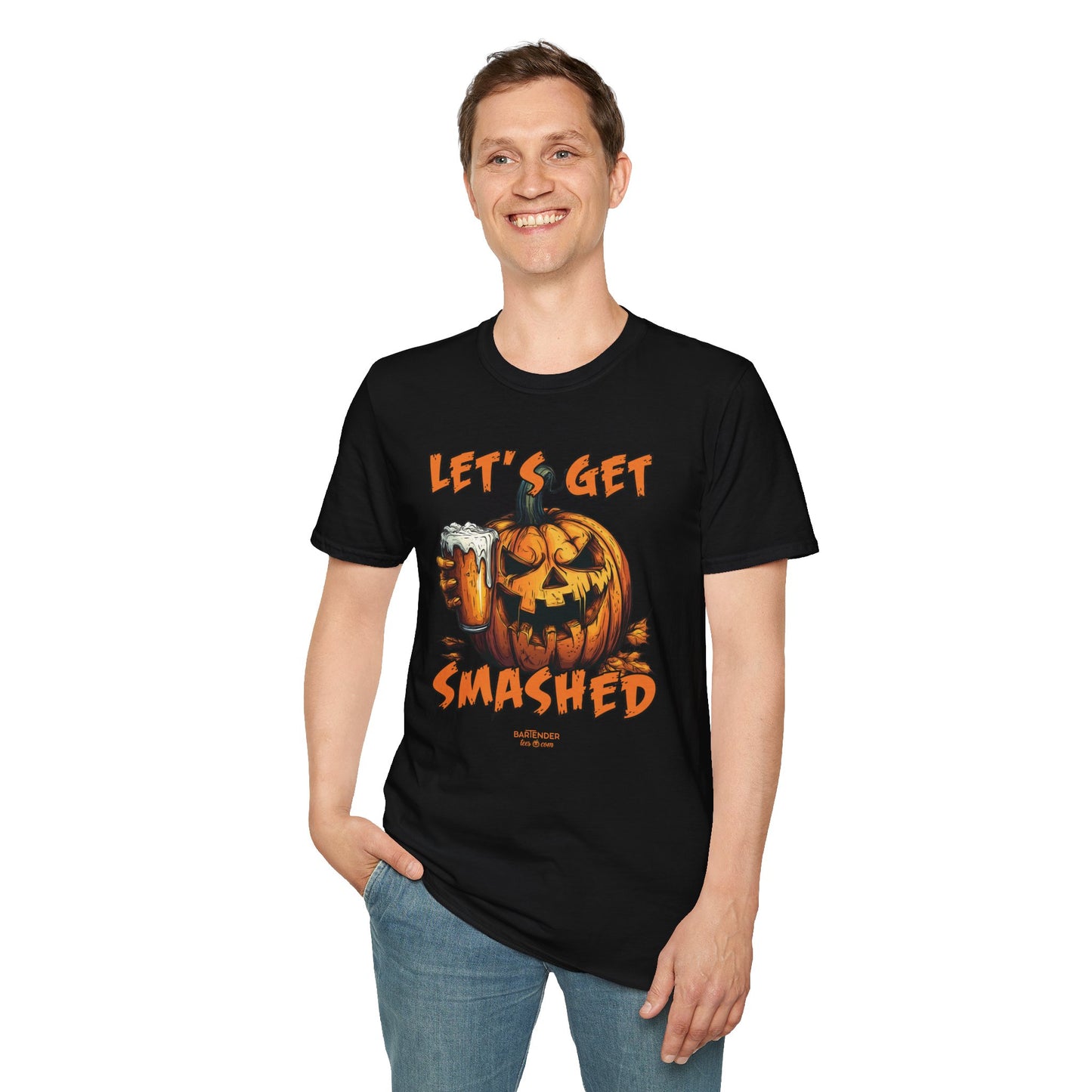 “Let’s Get Smashed” v2 Halloween Softstyle T-Shirt