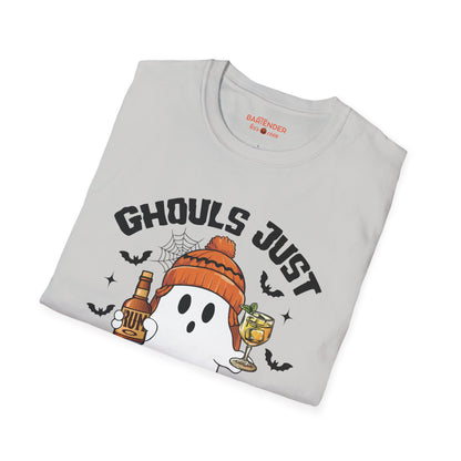 "Ghouls Just Wanna Have Rum" Halloween Bartender Softstyle T-Shirt