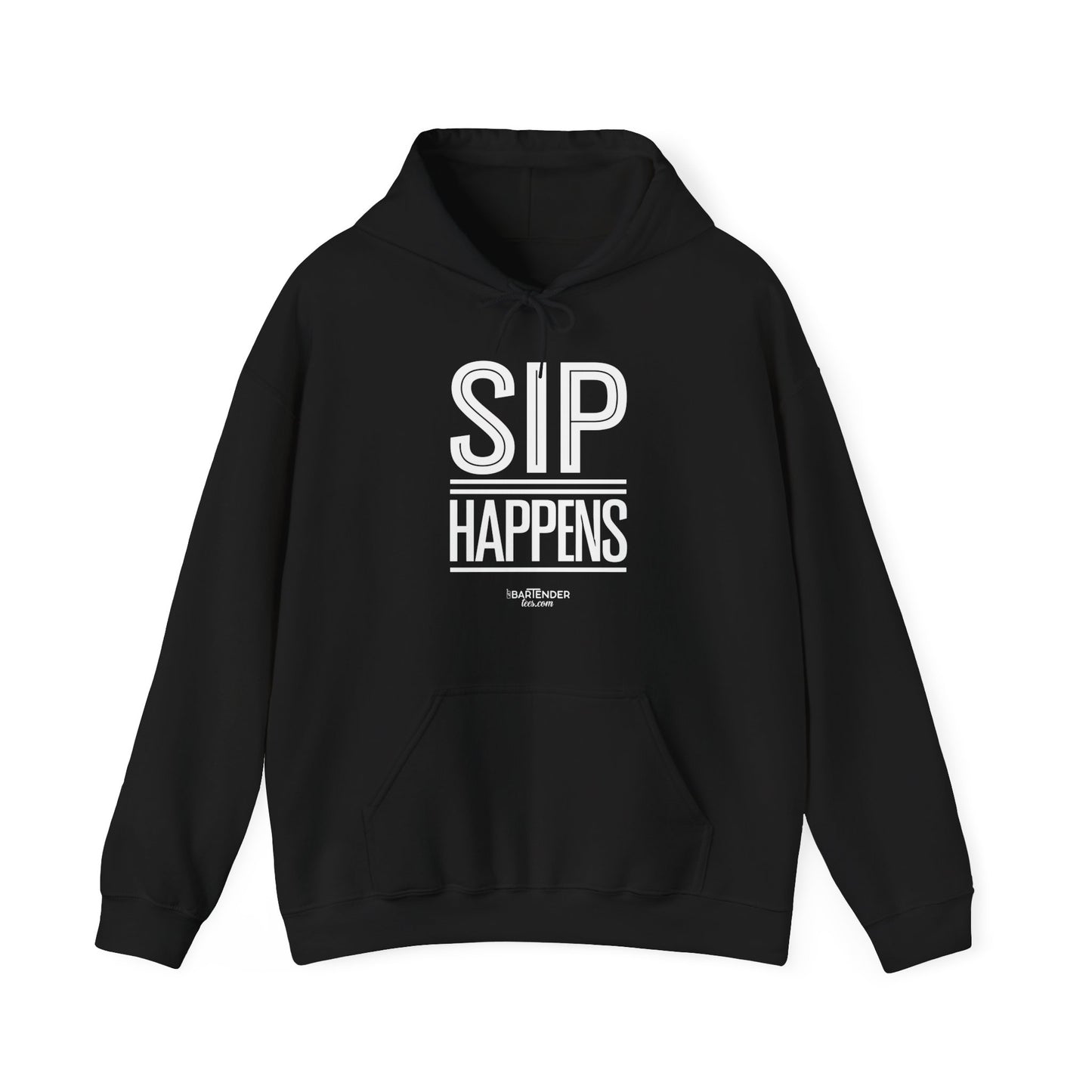 "Sip Happens" Bartender Hooded Sweatshirt