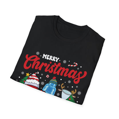 "Merry Christmas Bartender" Unisex Softstyle T-Shirt