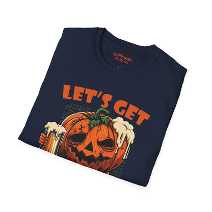 "Lets Get Smashed" Halloween Bartender Softstyle T-Shirt