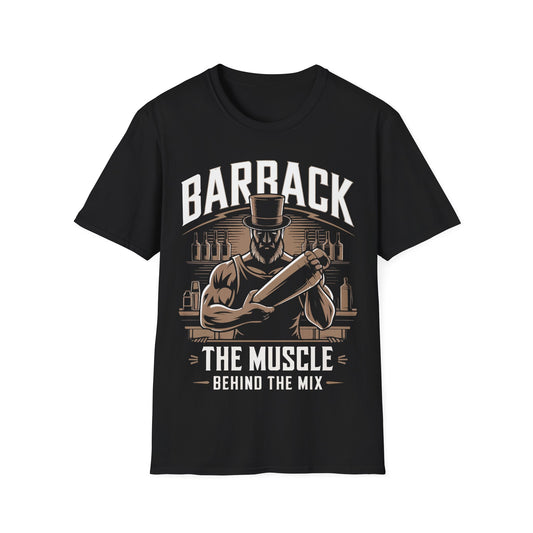 "Barback: The Muscle Behind the Mix" Softstyle T-Shirt