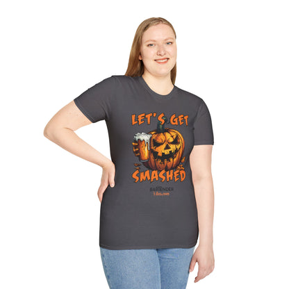 “Let’s Get Smashed”  v2 Halloween Bartender Tee