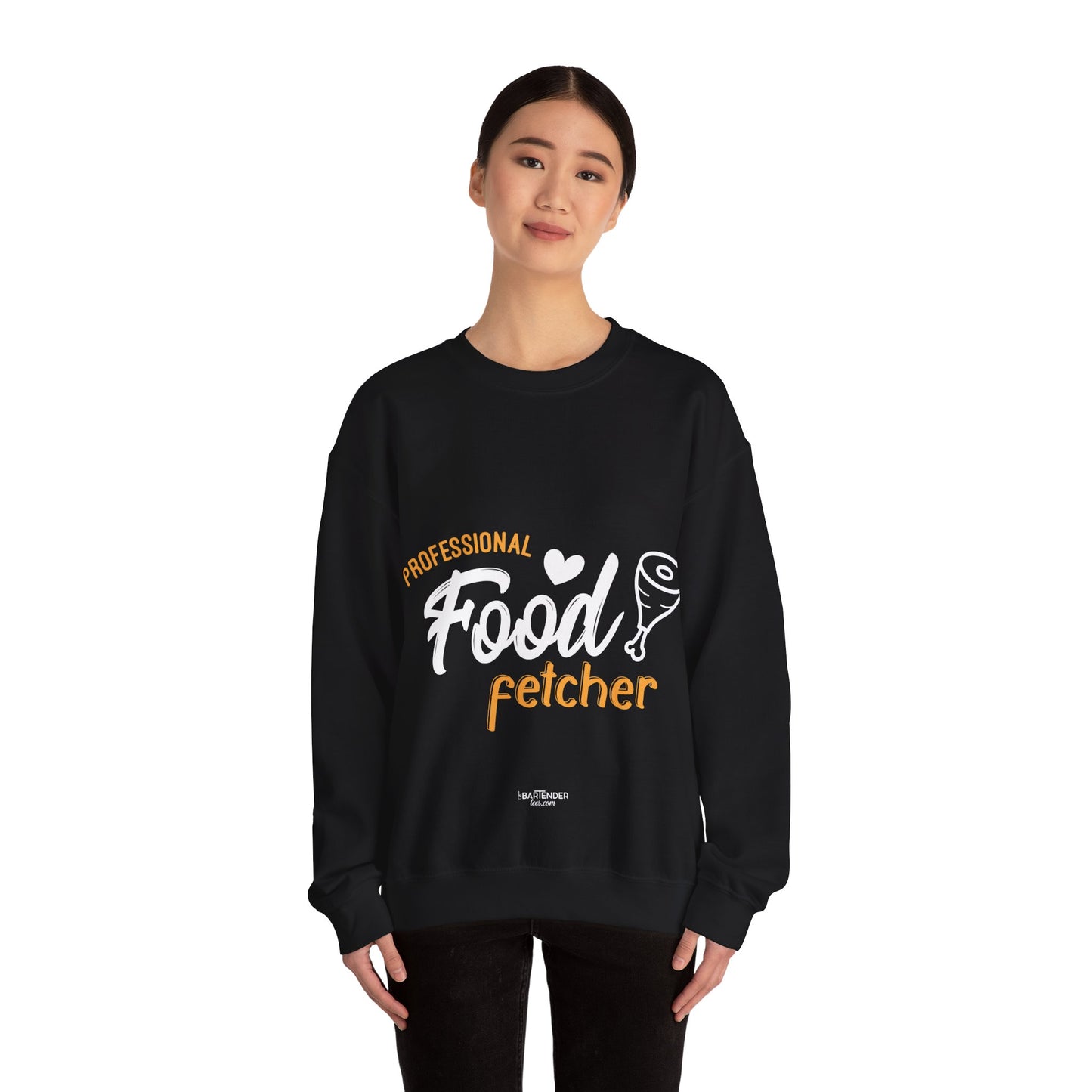 "Professional Food Fetcher" Bartender Sweatshirt