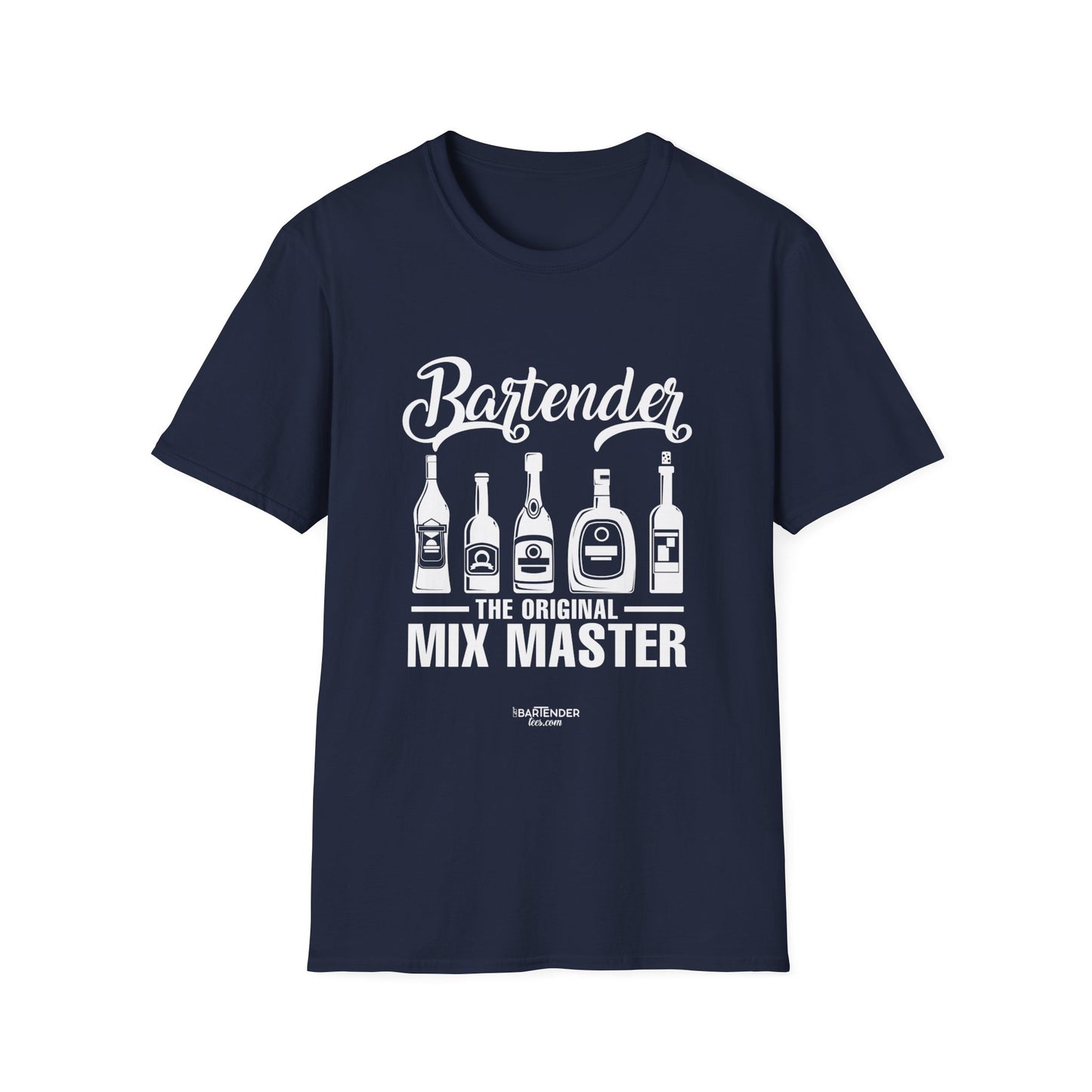 "Bartender The original mix master" Men's Bartender Softstyle T-Shirt