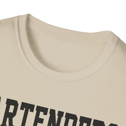 "Bartenders do it Behind the Bar" Men's Bartender Tee