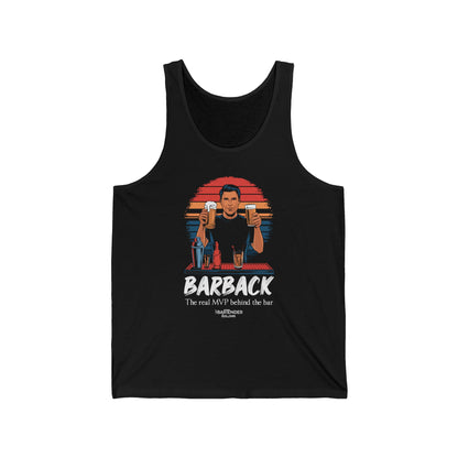 "Barback the real mvp behind the bar" Men’s Bartender Tank Top