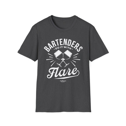 "Bartenders do it with Flair" Men's Bartender Tee